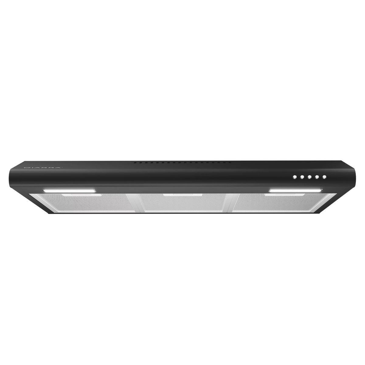 Black 30 inch Under Cabinet Range Hood with 3 Speed Exhaust Fan V399