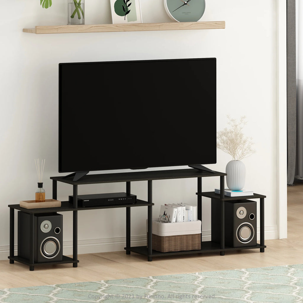 Espresso Black TV Stand up to 55 Inch L5872