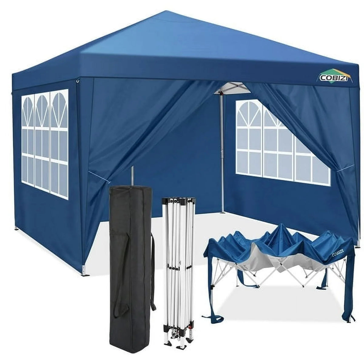 10x20 Pop up Canopy Tent with 6 Removable Sidewalls V869816