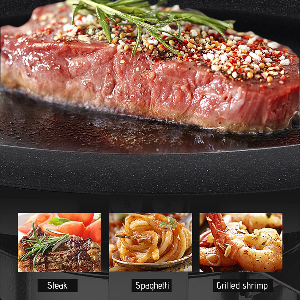 Stainless Steel Non-Stick Grill Pan J278