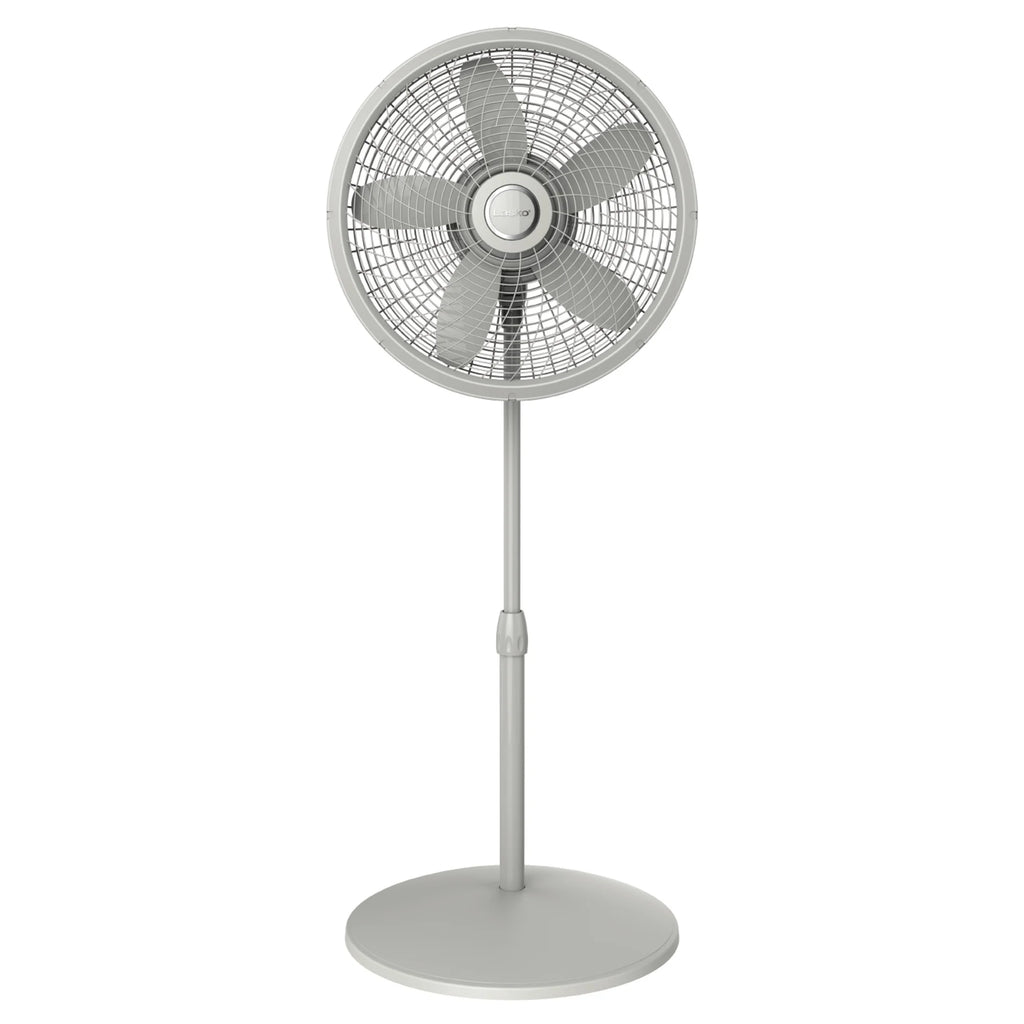Adjustable Pedestal Fan, 3 Speeds, Gray D736249