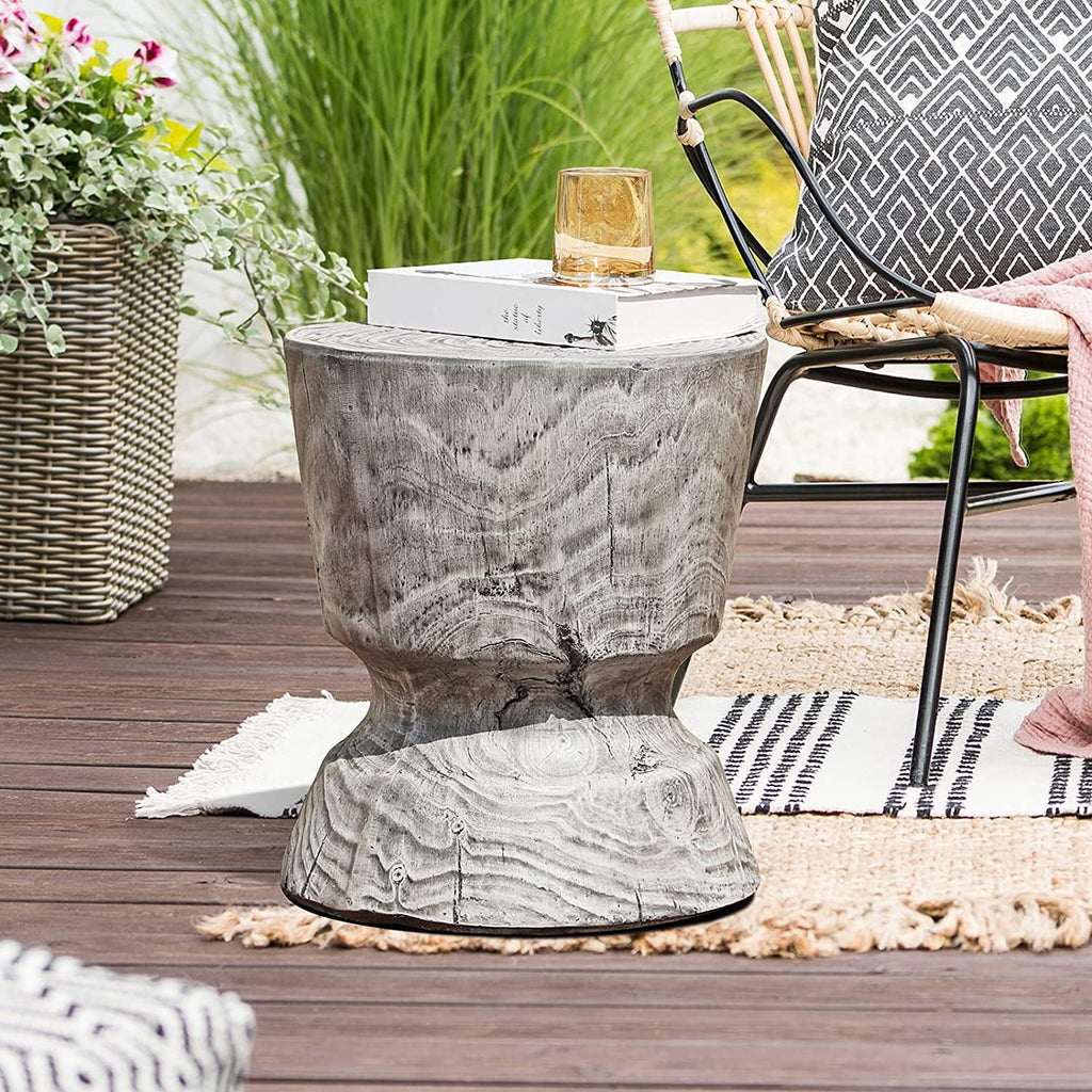 Outdoor Concrete Side Table Q107