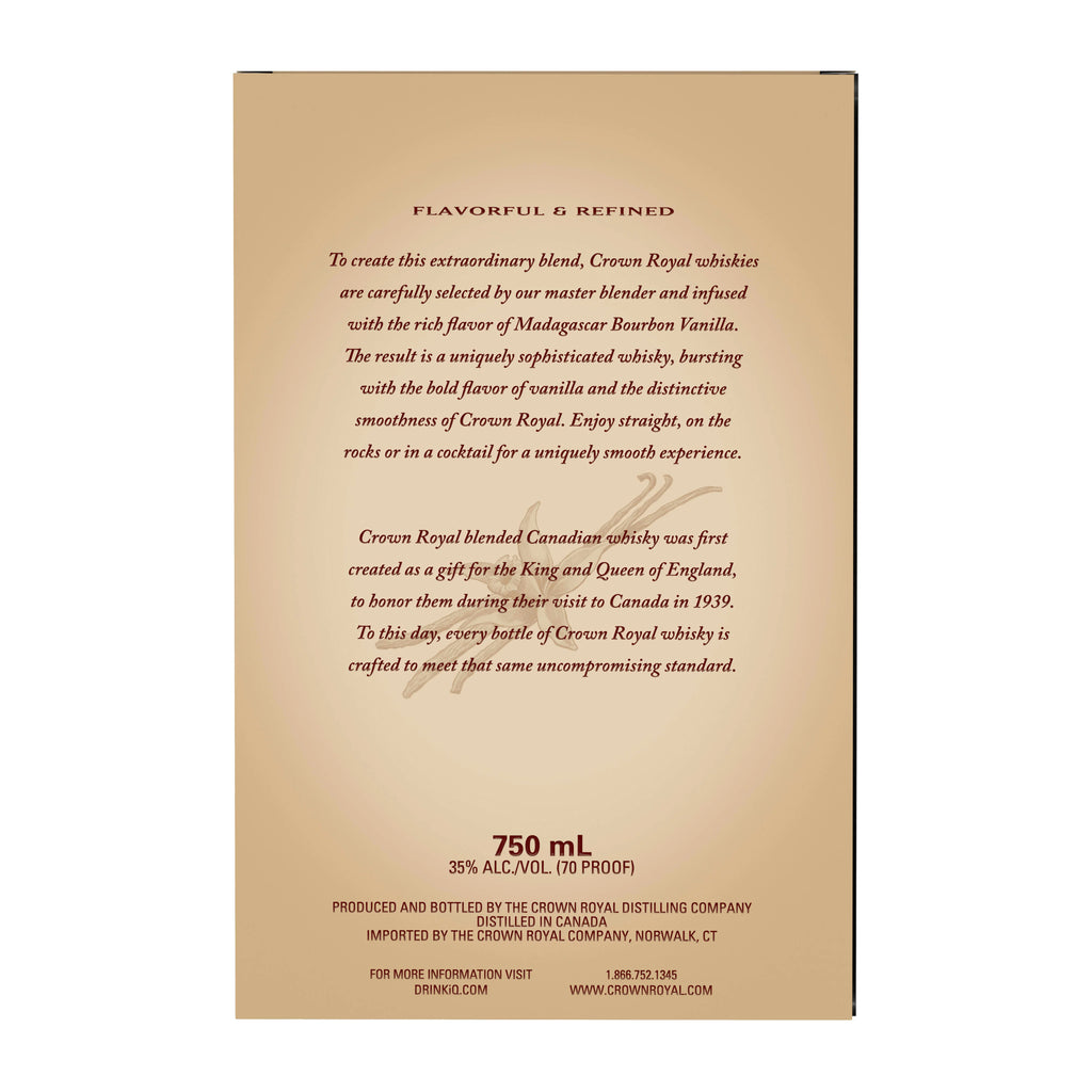 Vanilla Flavored Whisky 750 ml N472278