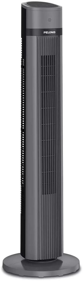 40 Oscillating Tower Fan with Remote, Black F359451