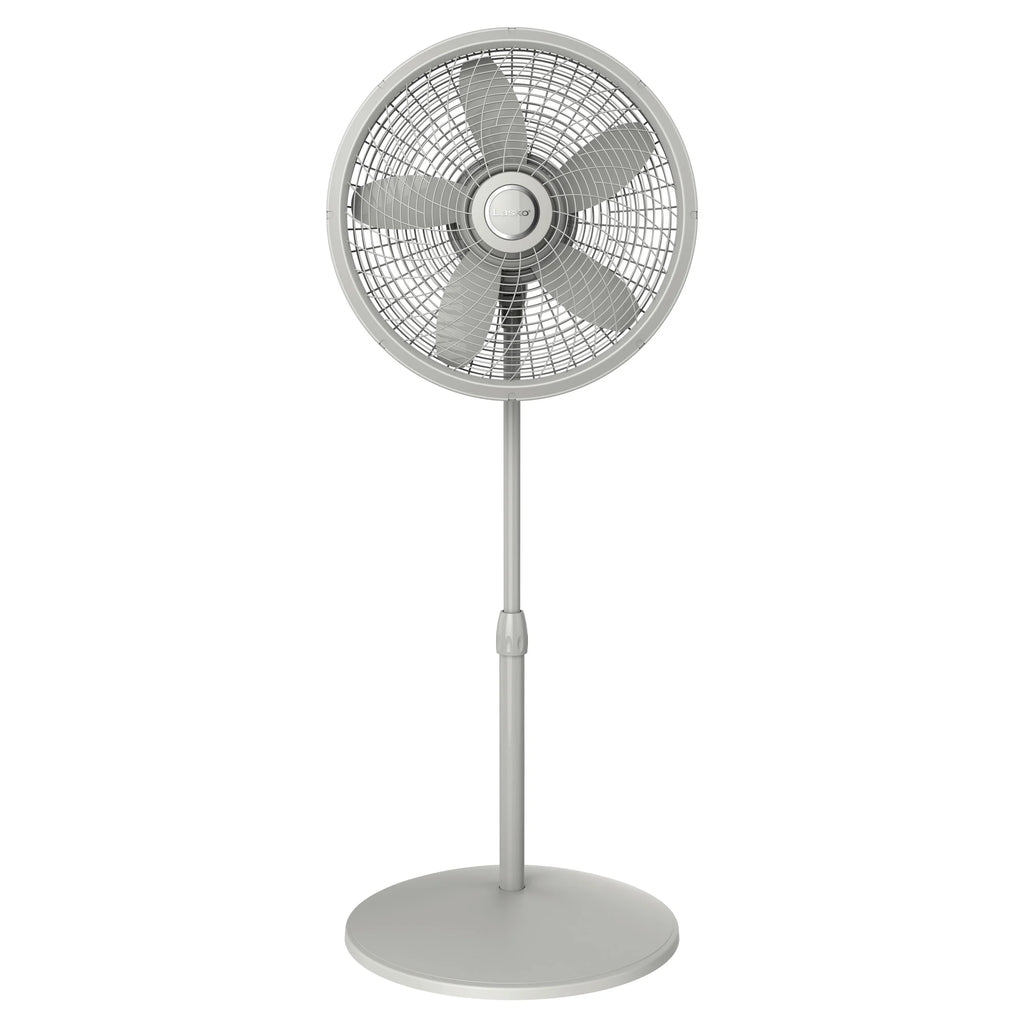 Adjustable Pedestal Fan, 3 Speeds, Gray D736249