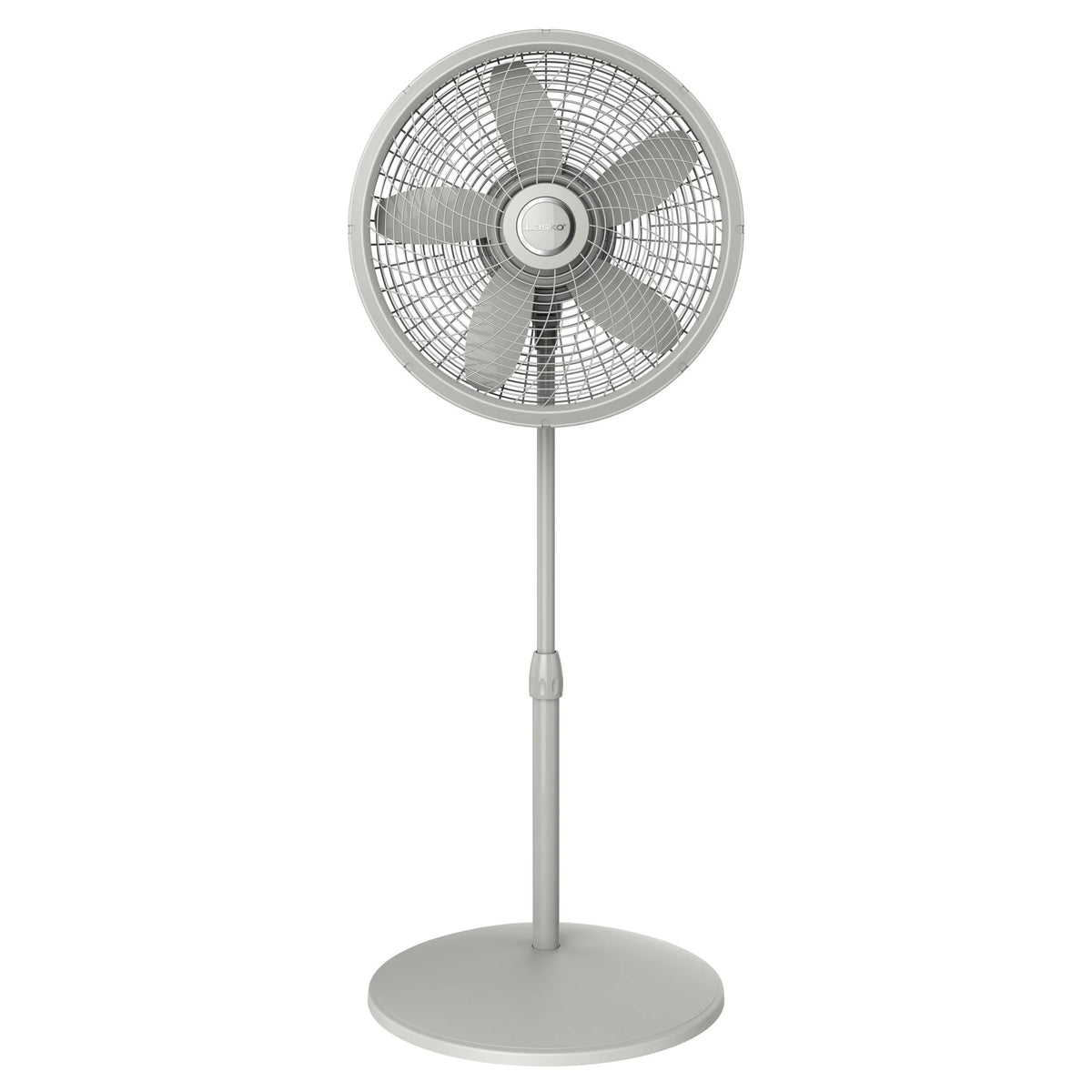 Adjustable Pedestal Fan, 3 Speeds, Gray D736249