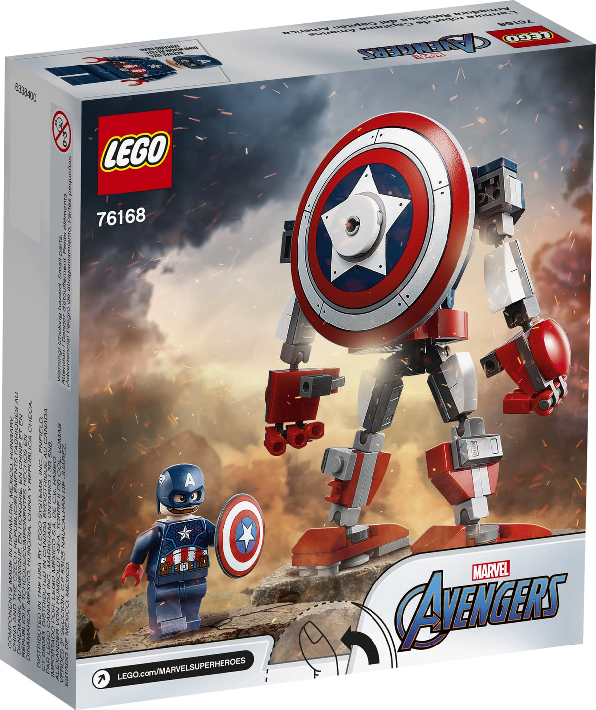 Captain America Mech Armor 121 Pieces N632