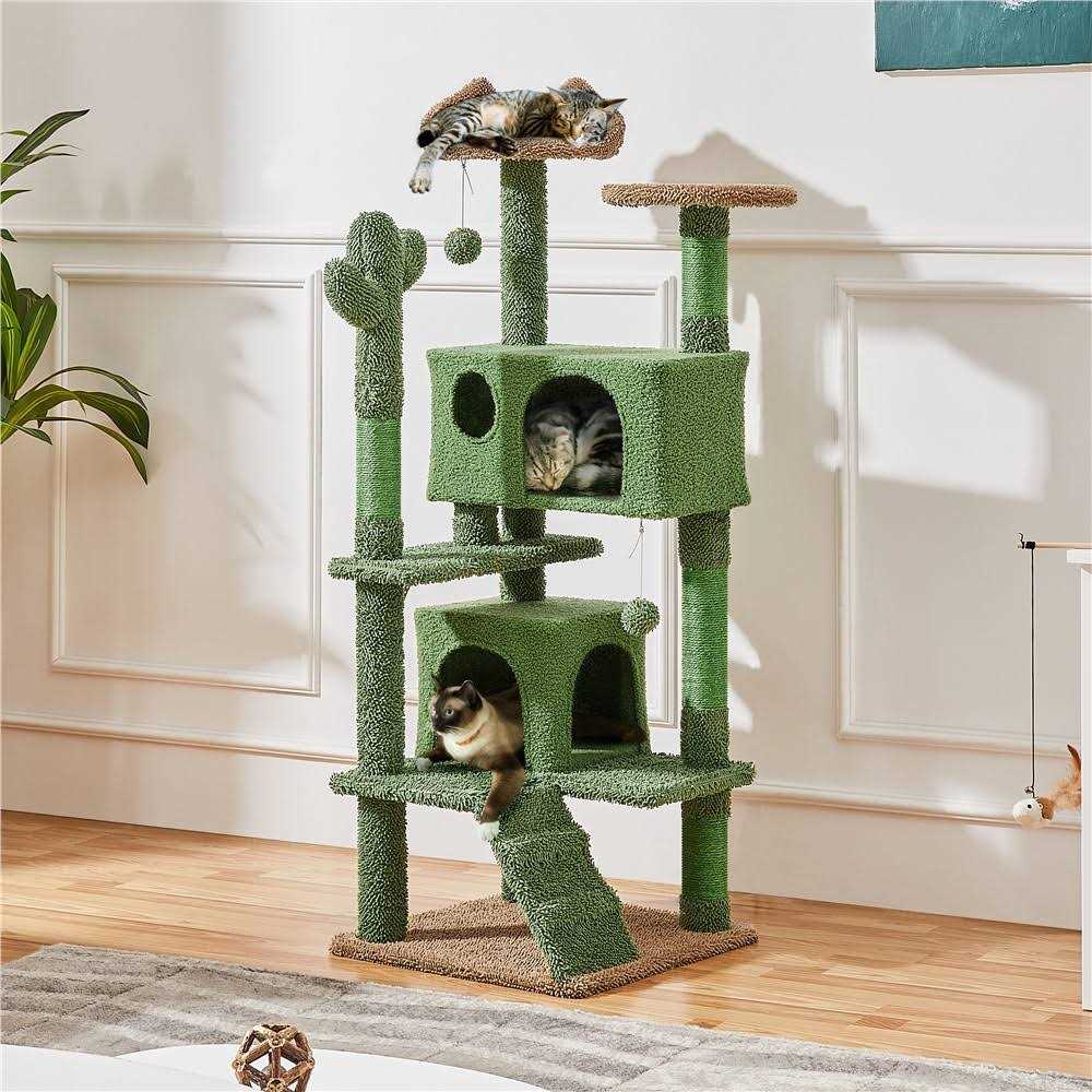 Cat Tree with Natural Sisal E843