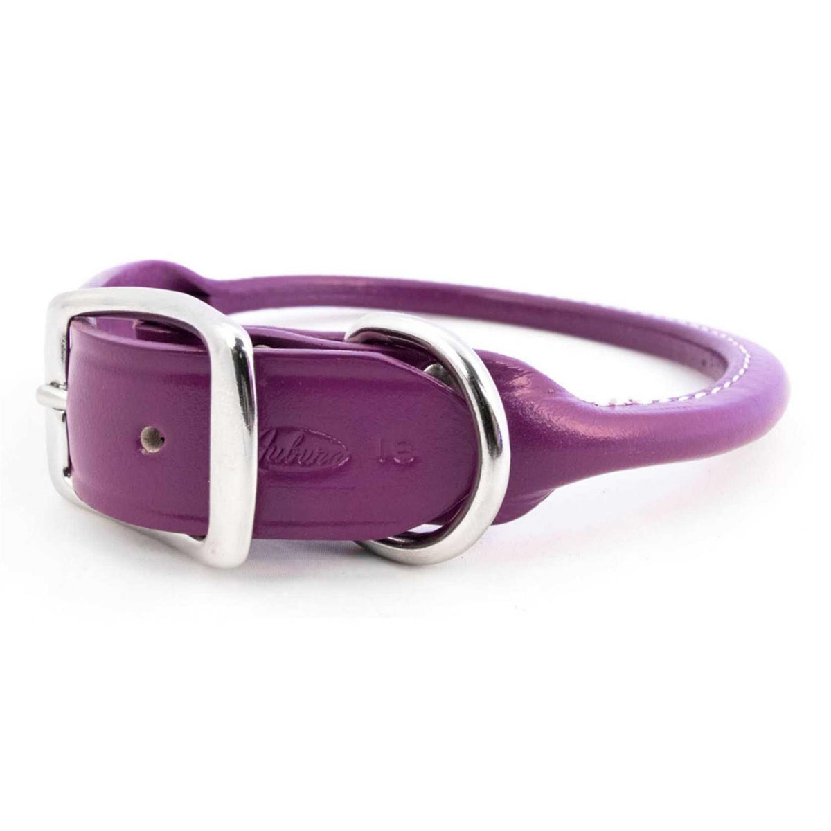 Leather Rolled Dog Collar N34934