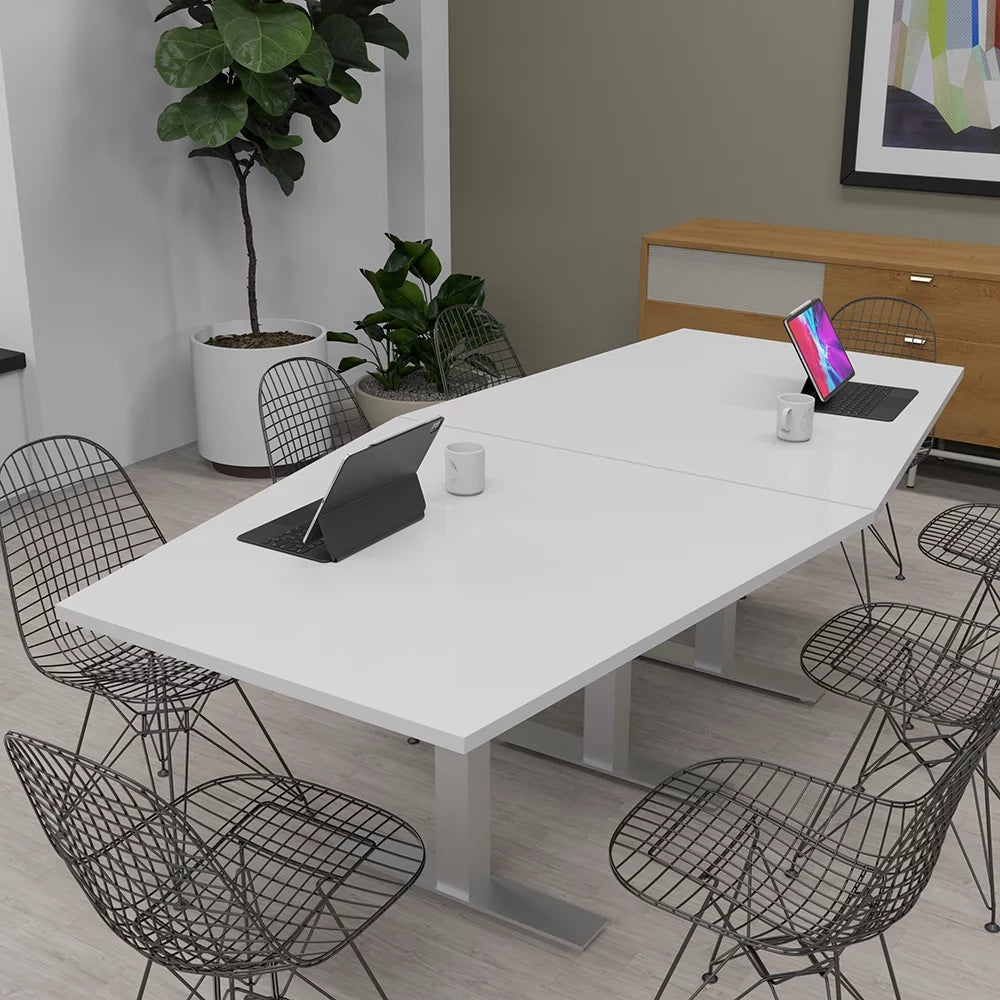8 Person Hexagon Conference Room Table W420