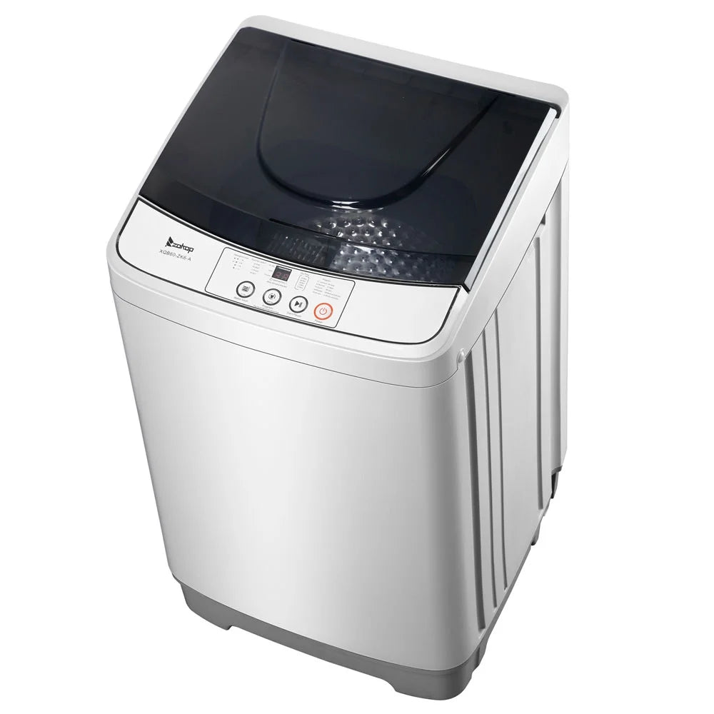 13.3lbs Portable Fully Automatic Washing Machine with Drain Pump V934980