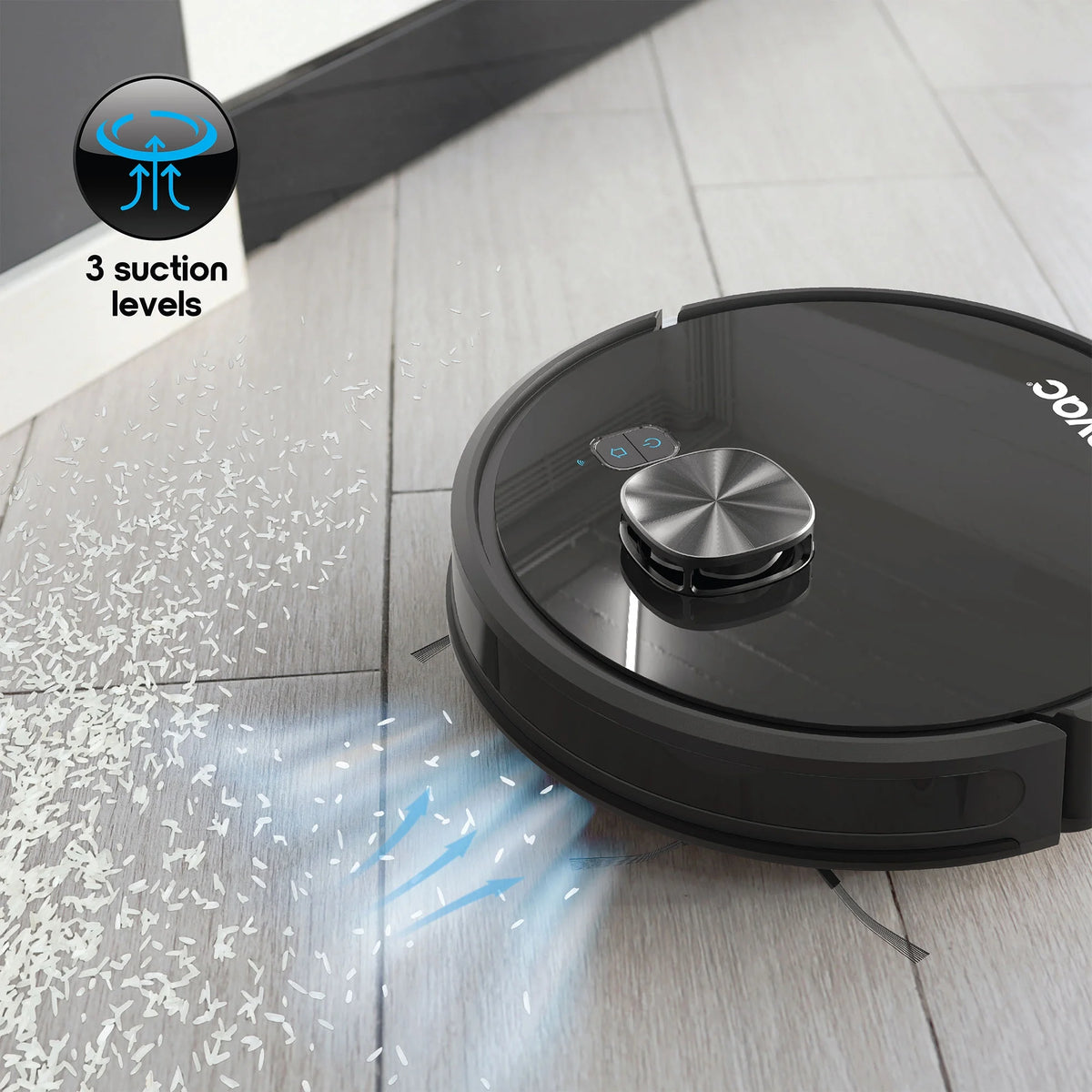 Wi-Fi Laser Mapping Robot Vacuum Cleaner B490038