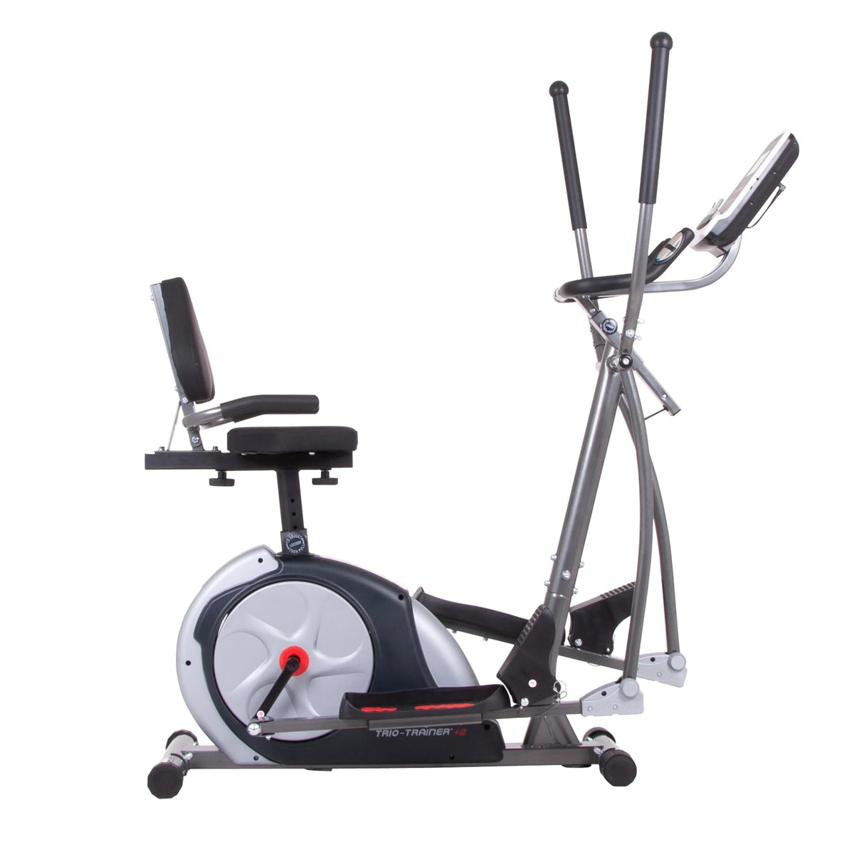 3-in-1 Elliptical and Exercise Bike with Heart Rate Monitor C311