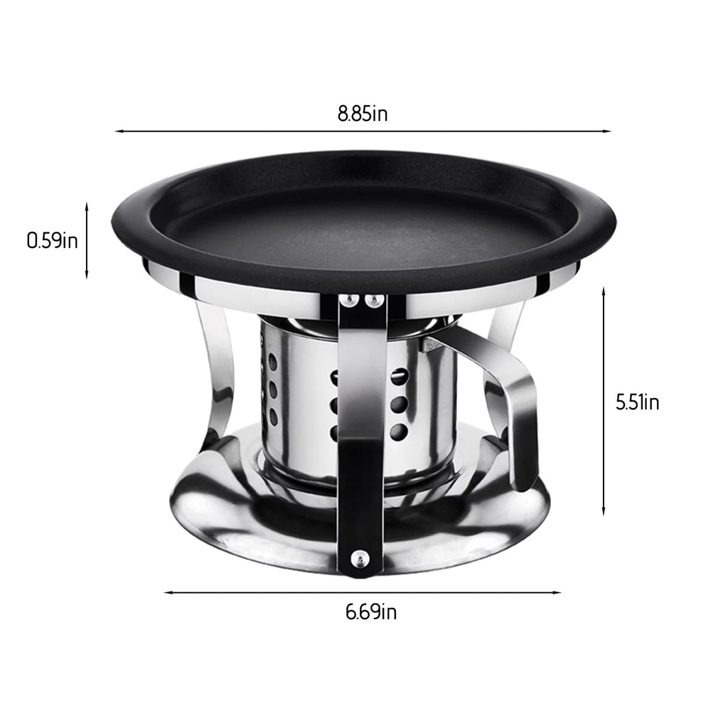 Stainless Steel Non-Stick Grill Pan J278