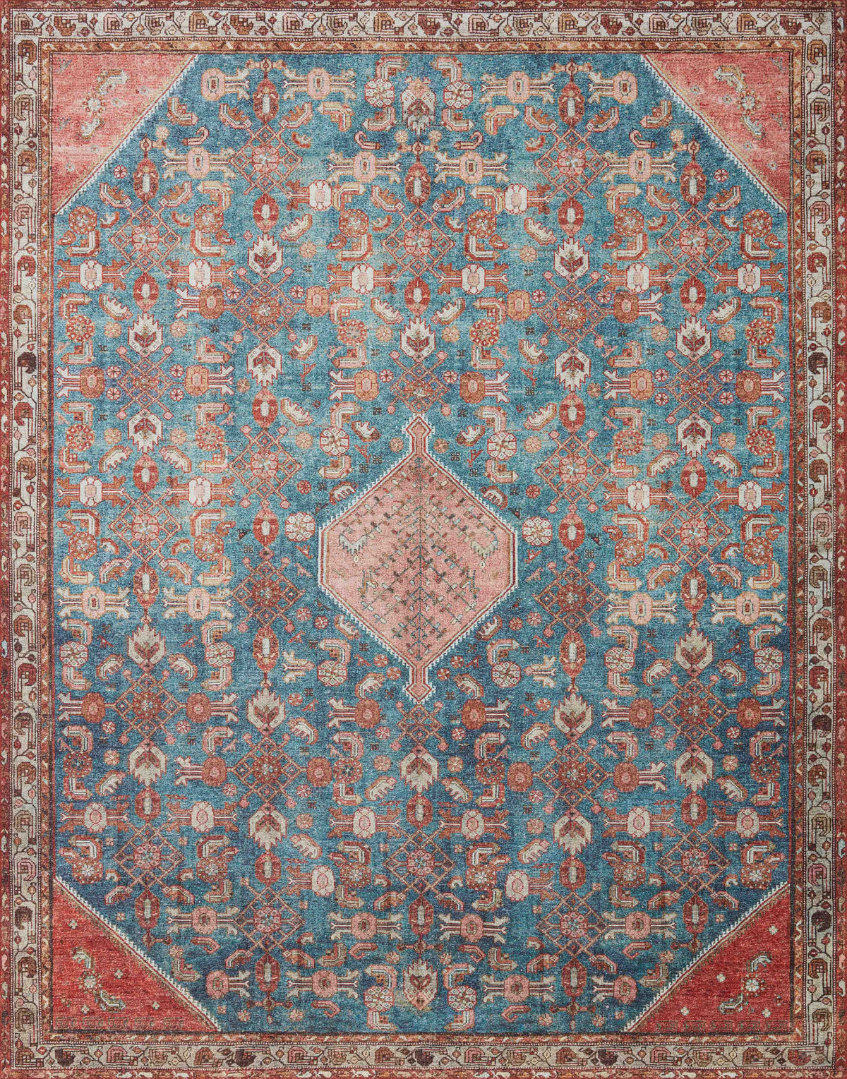 Marine Clay Rug F619
