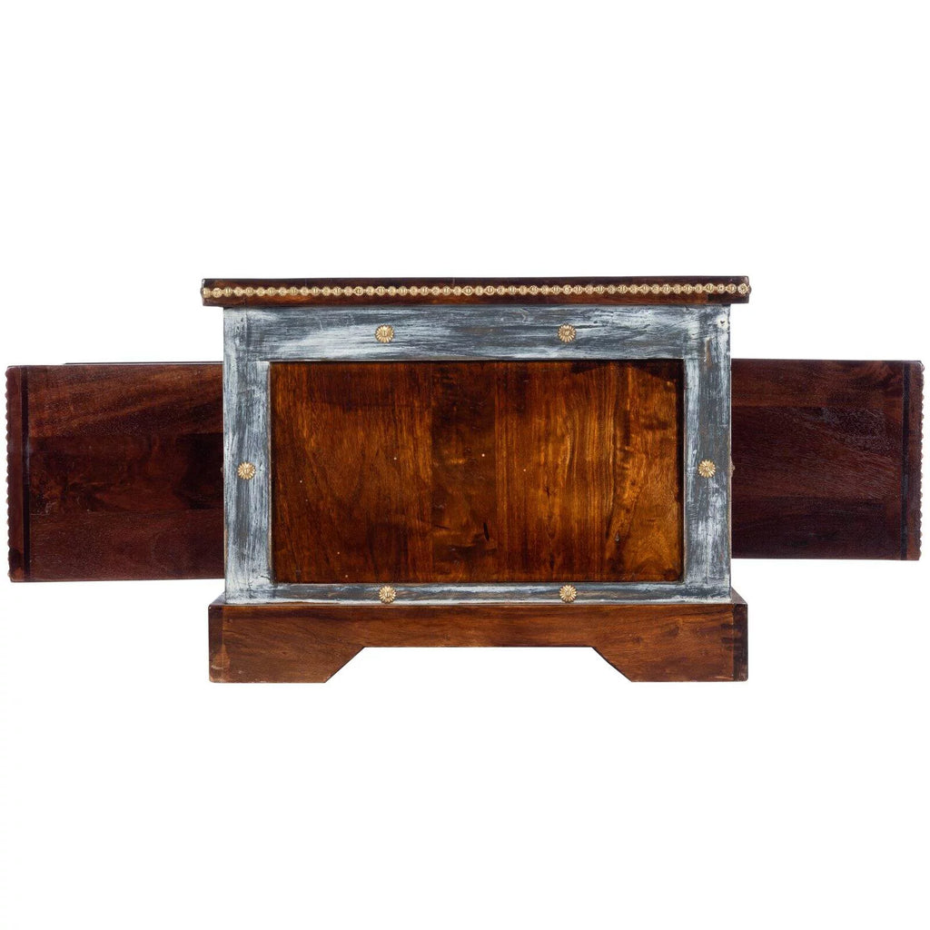 Wood Storage Coffee Table Q2743