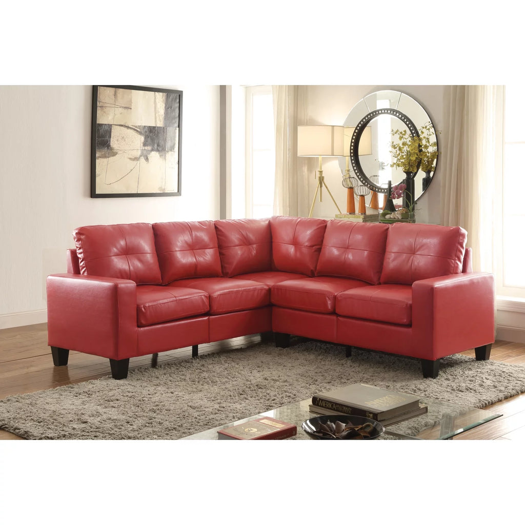Red Sectional D964507