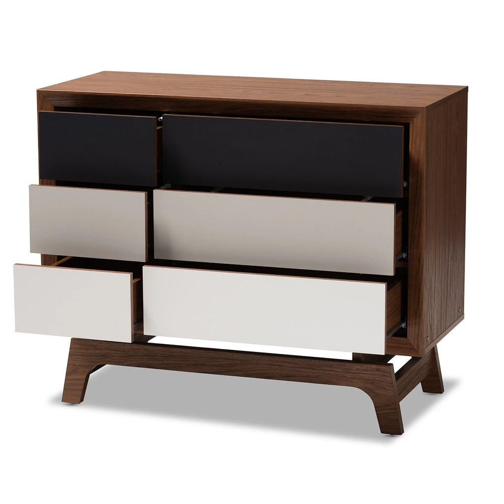 Mid-Century 6-Drawer Chest J133535