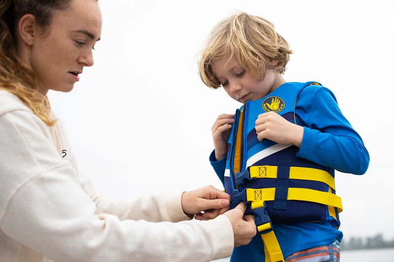 Child Boy Blue Life Jacket F6079