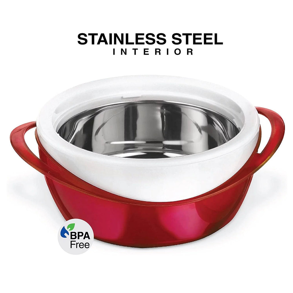 2.6-Qt Stainless Steel Insulated Food Container D782