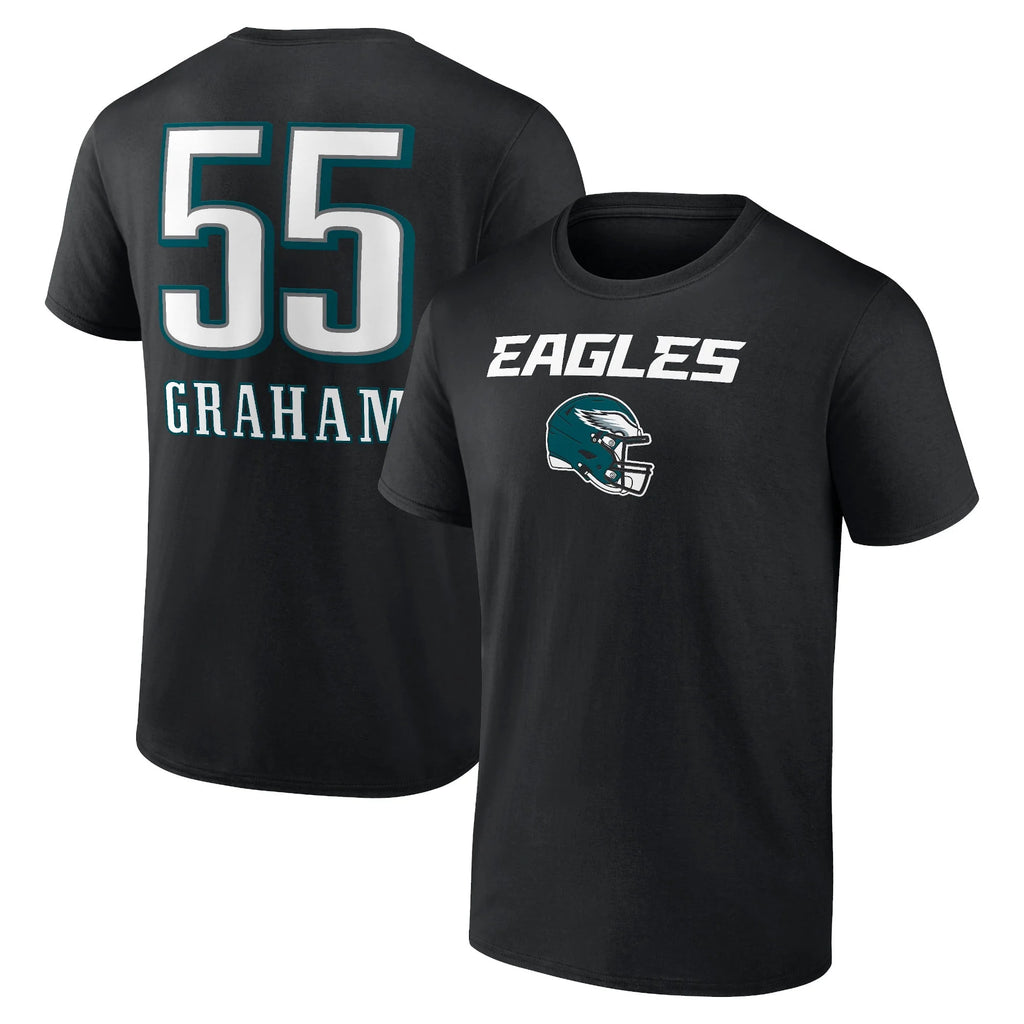 Men's Black T-Shirt A4455