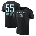 Men's Black T-Shirt A4455