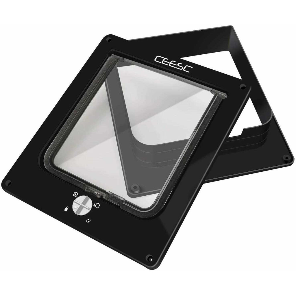 Cat Magnetic Pet Door 4 Way Lock G3470