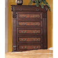 5-Drawer Tall Chest Cappuccino X166