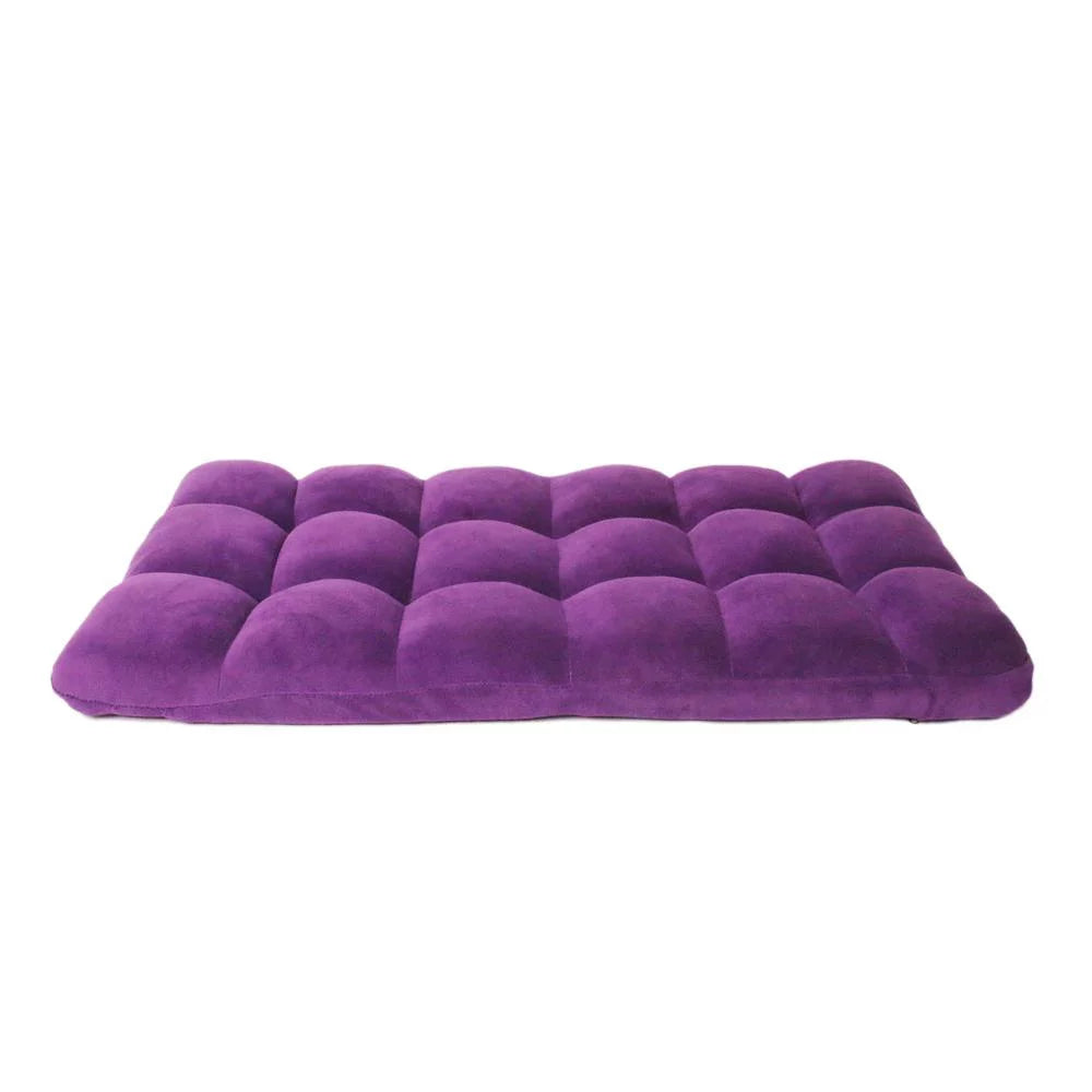 Purple Microfiber Quilted Recliner Chair Z94264