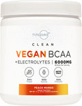 Vegan BCAA Powder + Electrolytes Peach Mango 30 Servings N4362