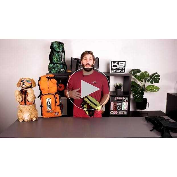 Dog Harness with Storage W112