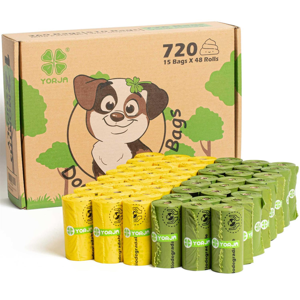 Dog Poop Bags 100% Leak Proof Extra Thick U9758