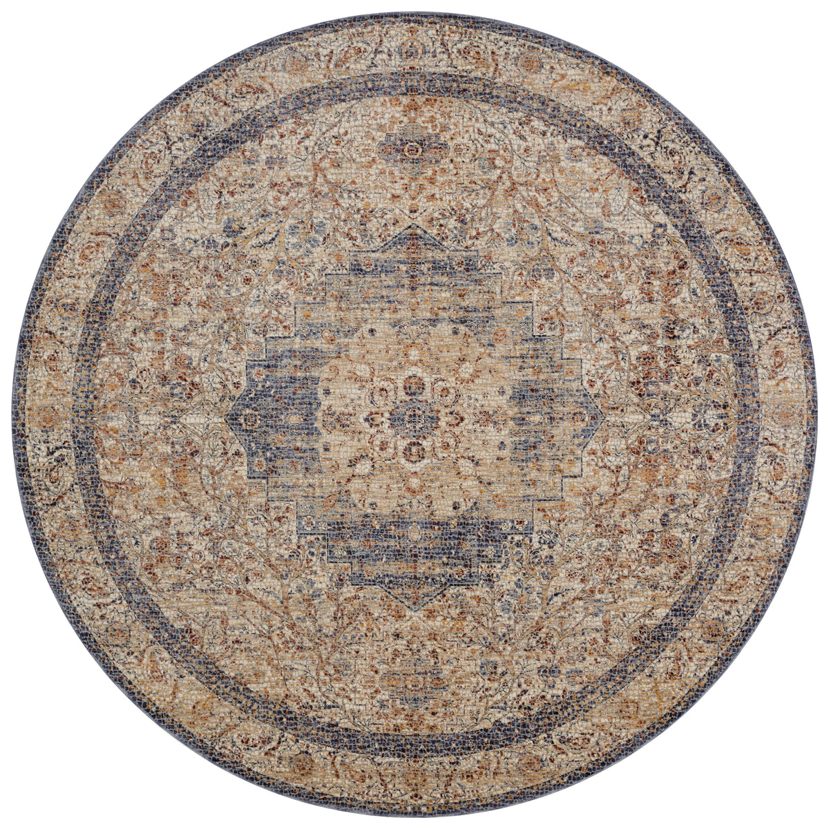Ivory Beige Rug 7'10 x 7'10 X191695