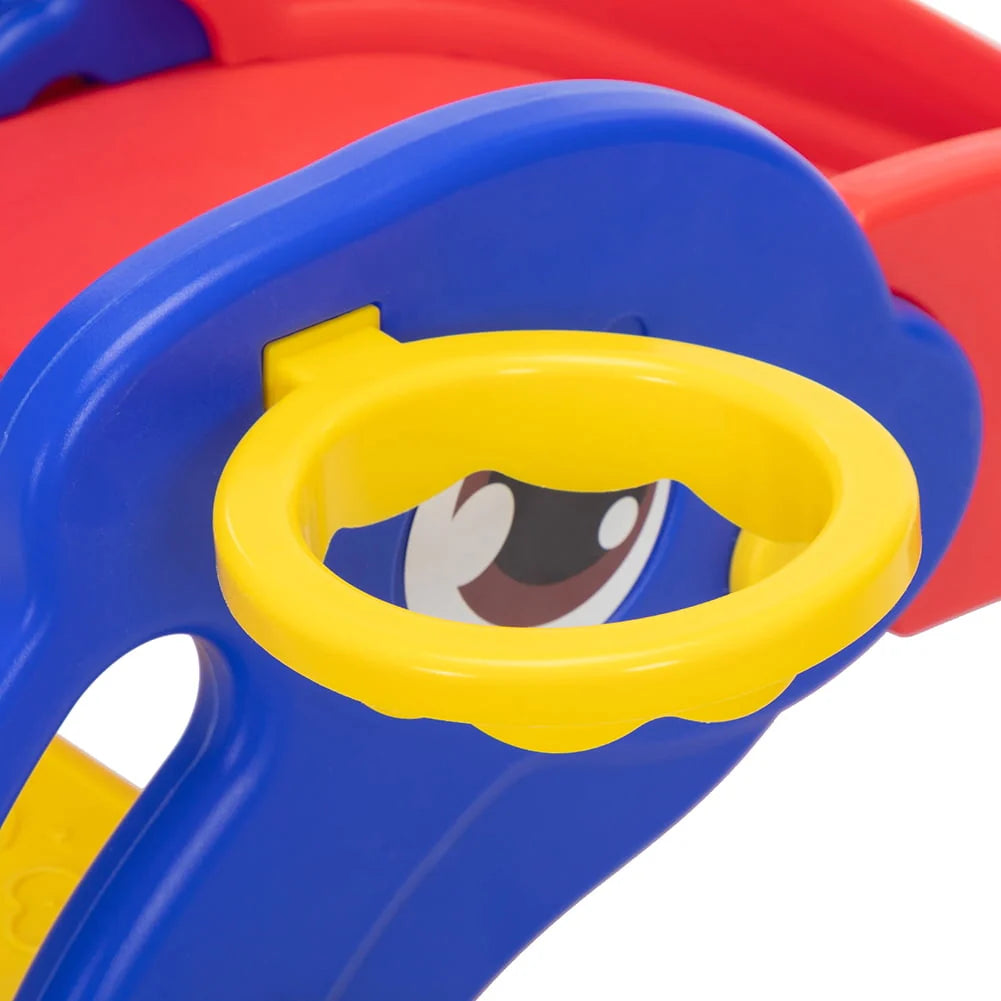Toddler Slide with Basketball Hoop, Ball and Ladder K6533