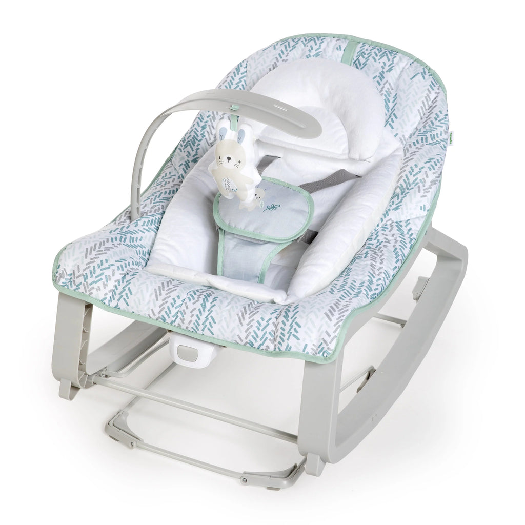 Gray 3-in-1 Baby Bouncer and Rocker Chair R31080