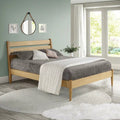 Queen Size Solid Wood Platform Bed G544483