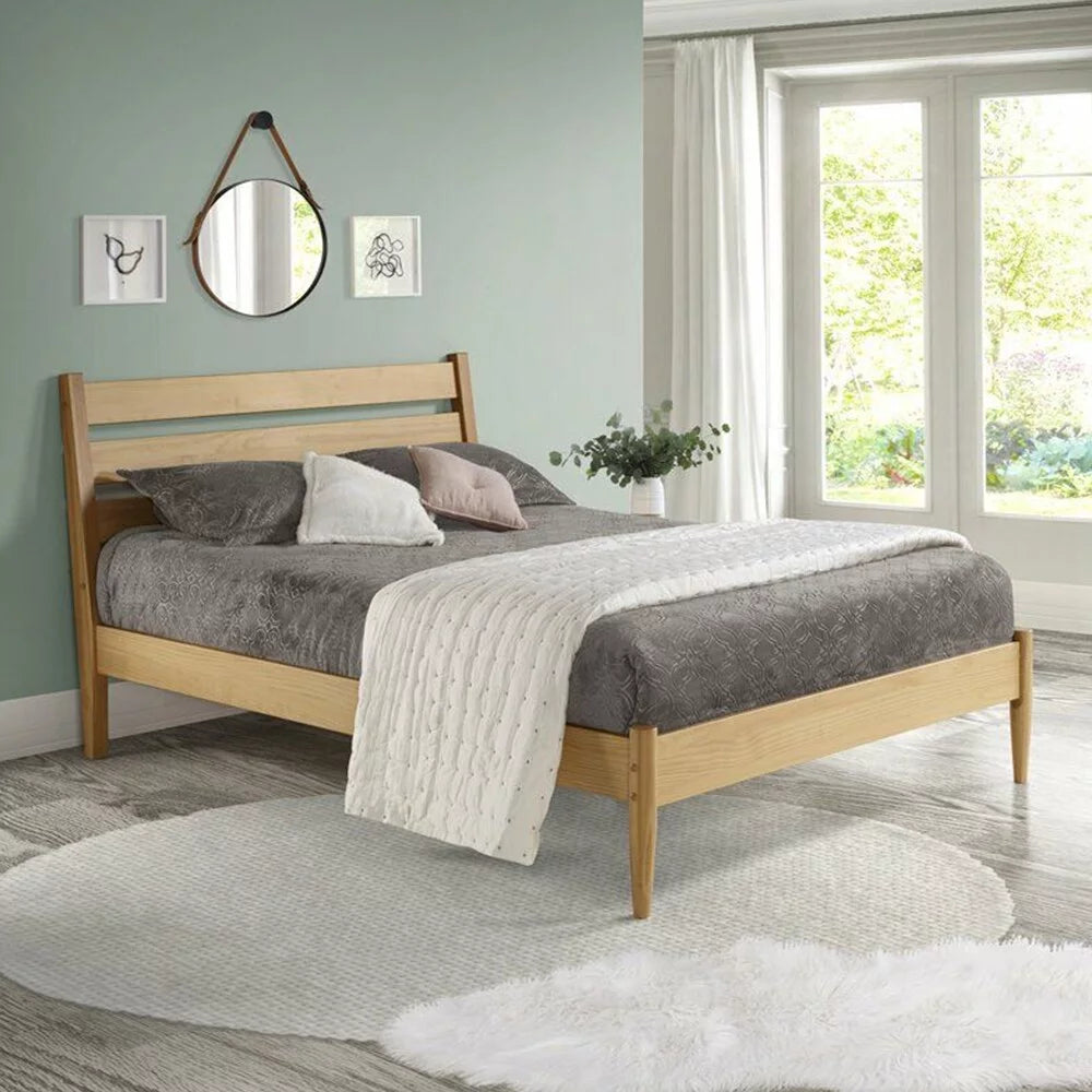 Queen Size Solid Wood Platform Bed G544483