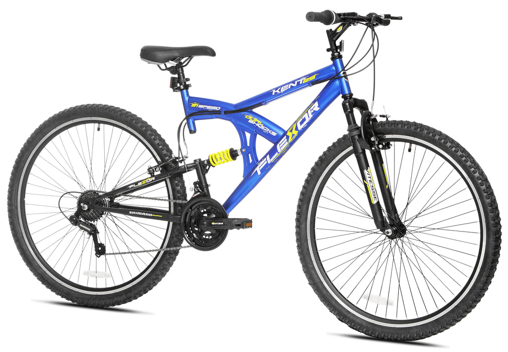 Blue 29 in. Dual Suspension Mountain Bike K437