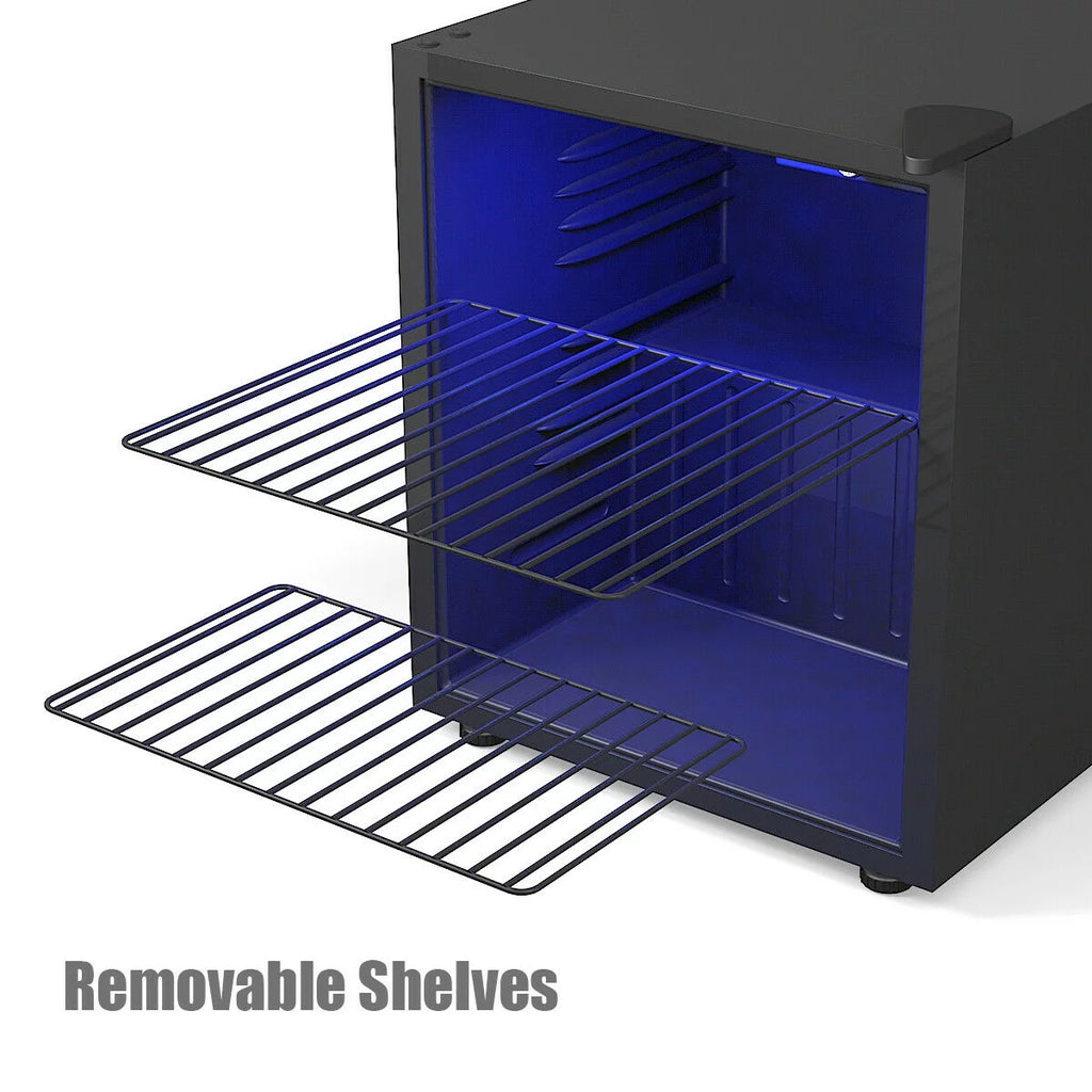 60 Can Beverage Refrigerator Cooler Glass Door V412105