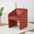 Modern Velvet Solid Armchair T242891