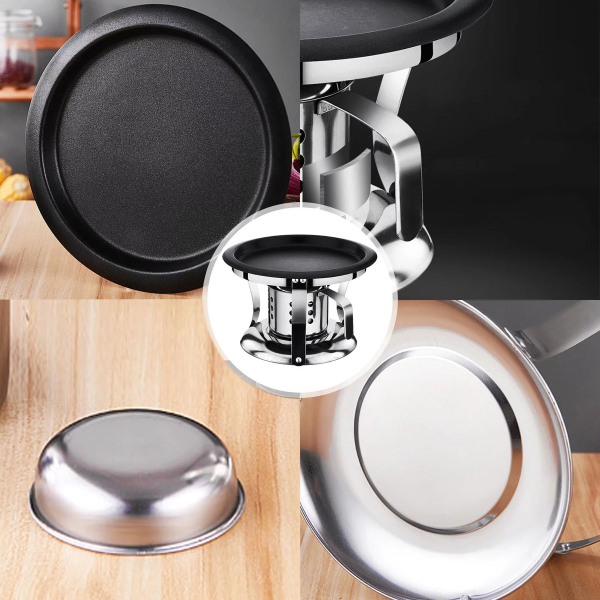 Stainless Steel Non-Stick Grill Pan J278