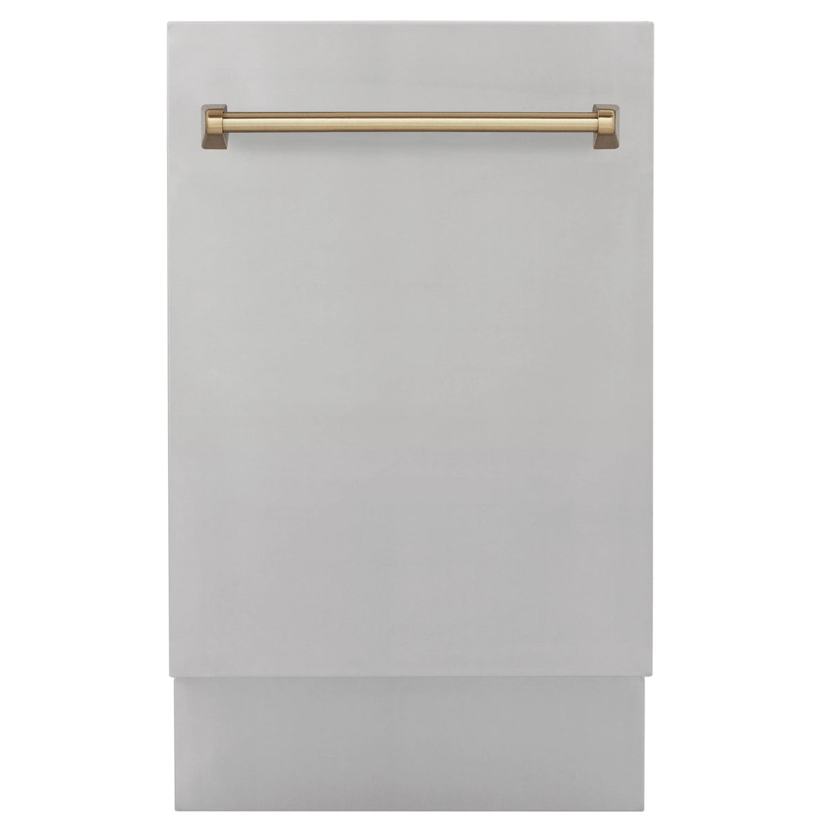 18 in. Stainless Steel Dishwasher with Champagne Bronze Handle D76079
