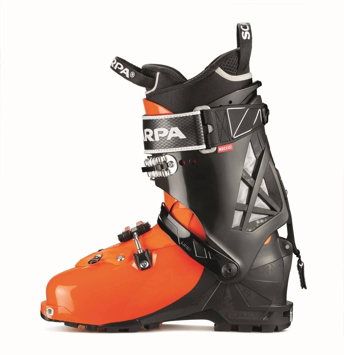 Orange Ski Boots T4167