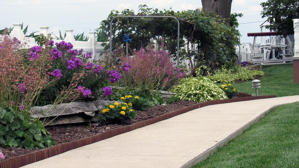 Brown Natural Lawn & Landscape Border Edging 8-Pack B89303
