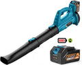 Cordless Leaf Blower, 320 CFM 150 MPH 4.0Ah Battery Powered with Battery and Charger Z632484