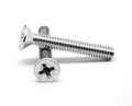 1/4 Coarse Thread Phillips Flat Head Machine Screw Zinc Plated A807