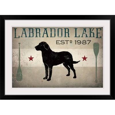 Vintage Advertisement Black Frame 32x22 H x 44x22 W x 1x22 D J51360