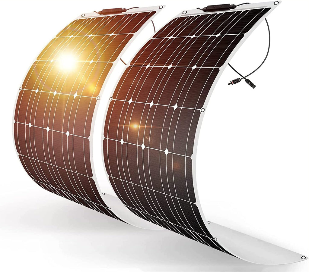 200W Monocrystalline Semi-Flexible Solar Panel Kit T3322