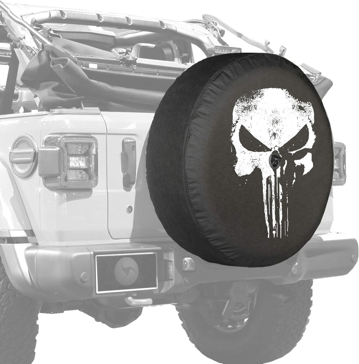 Soft JL Tire Cover with Back-up Camera Y58324