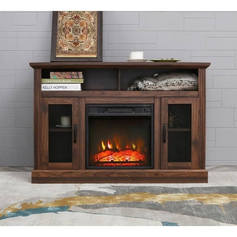 TV Stand with Electric Fireplace 43.3 W5580